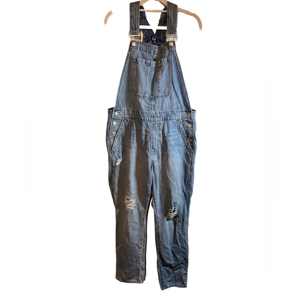 Gap denim jean overalls